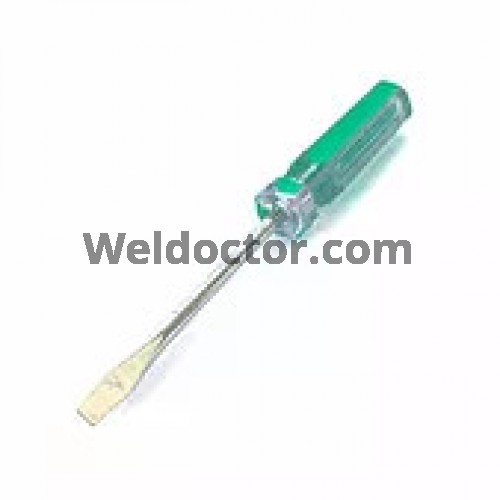 Plastic Handle Screw Driver Sloted Head